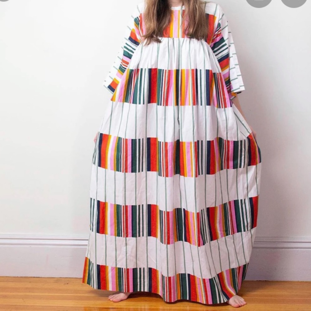 Marimekko "frequency" dress, brand new w tag, XS, $500